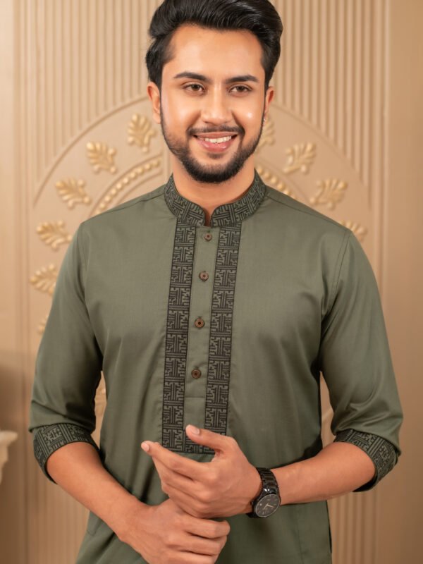 Dark Olive Punjabi