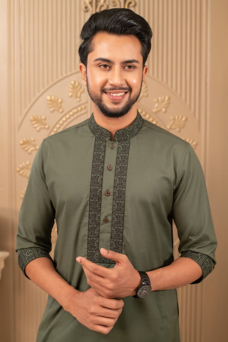 Dark Olive Punjabi
